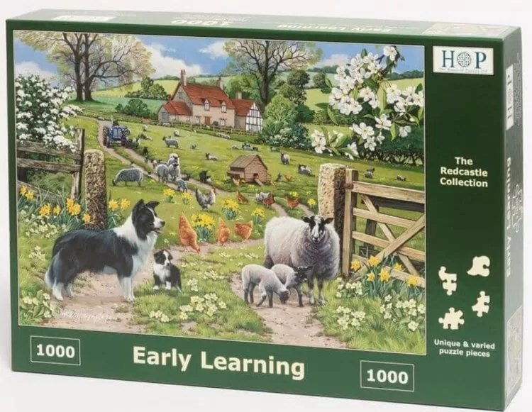 House of Puzzles Farming* - Early Learning - 1000 Piece Jigsaw Puzzle