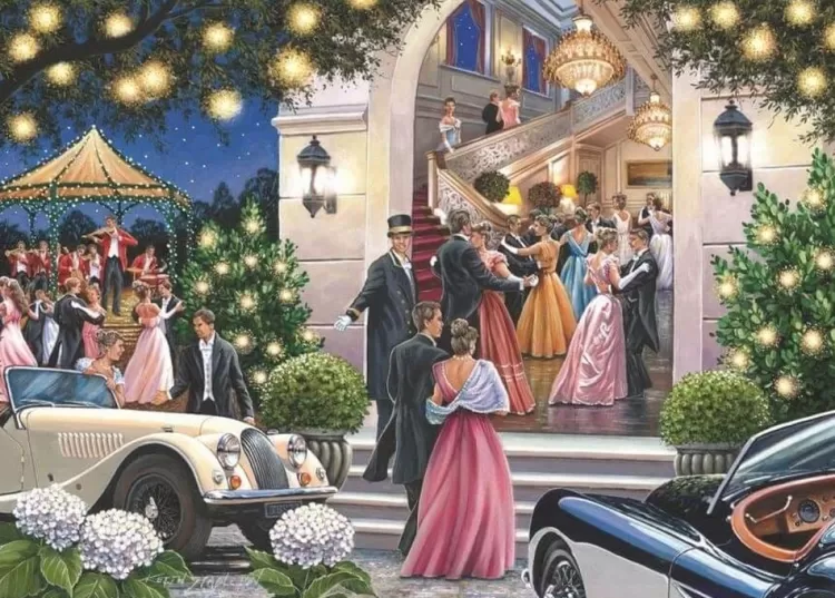 House of Puzzles Pastimes* - High Society - 1000 Piece Jigsaw Puzzle