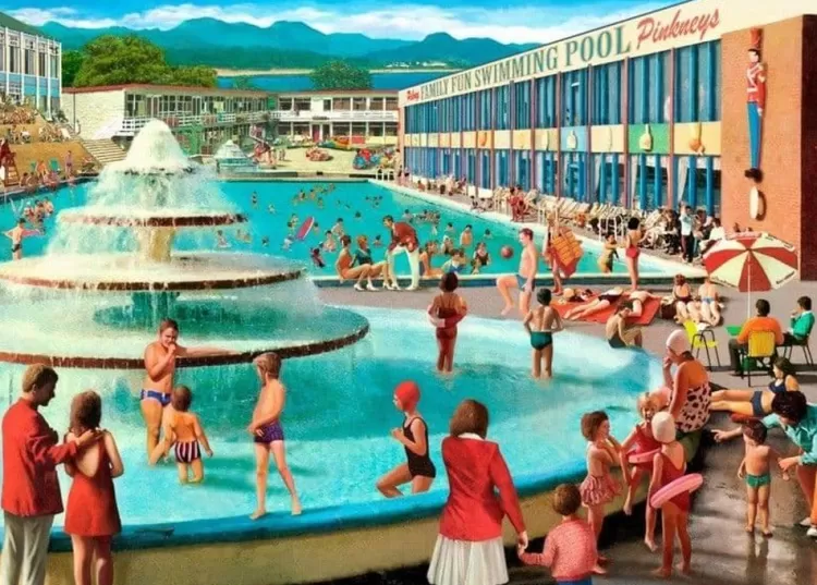 House of Puzzles Pastimes* - Holiday Camp - 500 Piece Jigsaw Puzzle