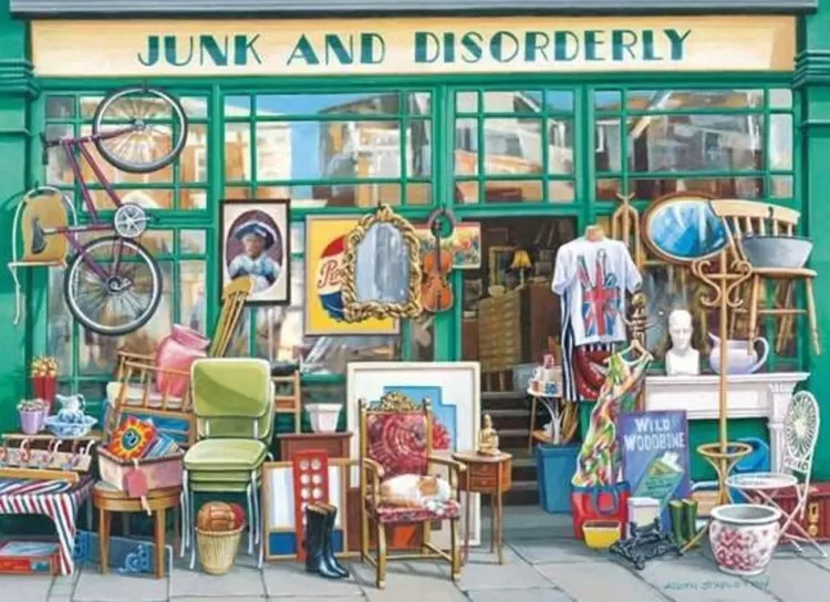 House of Puzzles Pastimes* - Junk & Disorderly - 250Xl Piece Jigsaw Puzzle