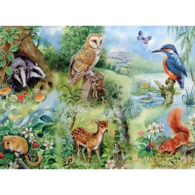 House of Puzzles Animals & Wildlife* - Nature Study - 250Xl Piece Jigsaw Puzzle