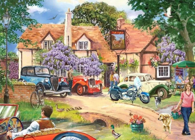 House of Puzzles Locations & Buildings* - Pub Lunch - 250Xl Piece Jigsaw Puzzle