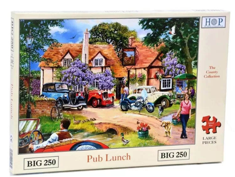 House of Puzzles Locations & Buildings* - Pub Lunch - 250Xl Piece Jigsaw Puzzle