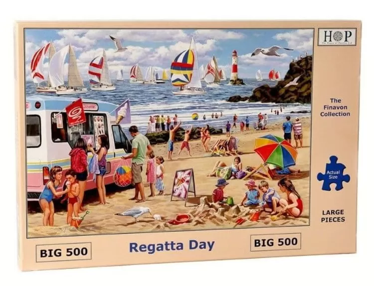 House of Puzzles Pastimes* - Regatta Day - 500Xl Piece Jigsaw Puzzle