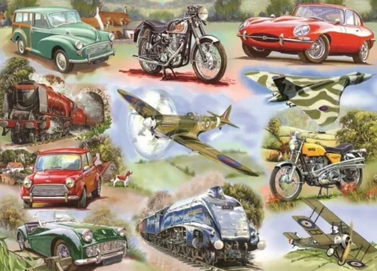 House of Puzzles Trains & Transport* - Simply The Best - 250Xl Piece Jigsaw Puzzle