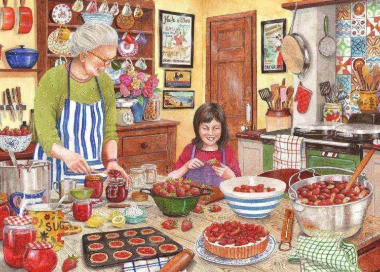 House of Puzzles Food & Drink* - Strawberry Jam - 250Xl Piece Jigsaw Puzzle