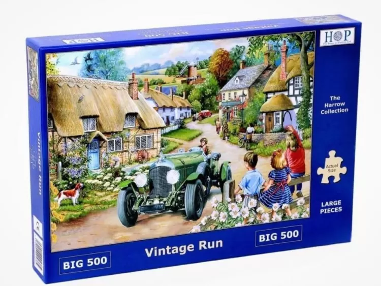 House of Puzzles Trains & Transport* - Vintage Run - 500Xl Piece Jigsaw Puzzle