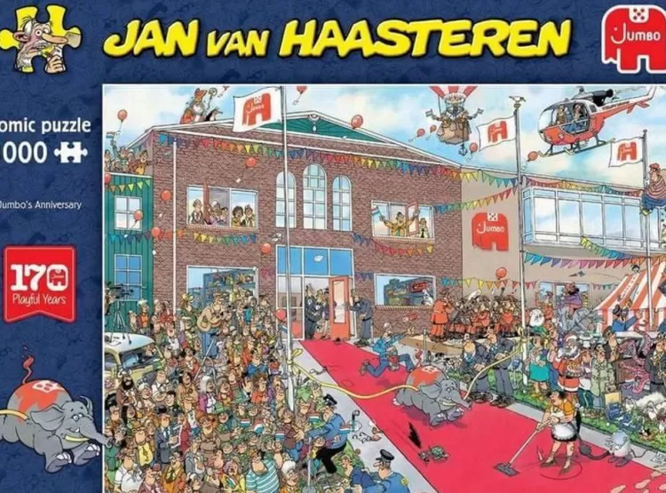 Jumbo Humour*Jan Van Haasteren - 170 Years Of ! - 1000 Piece Jigsaw Puzzle
