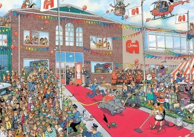 Jumbo Humour*Jan Van Haasteren - 170 Years Of ! - 1000 Piece Jigsaw Puzzle