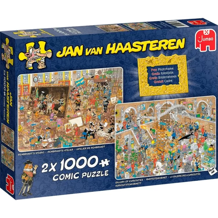 Jumbo Humour*Jan Van Haasteren - A Trip To The Museum - 2 X 1000