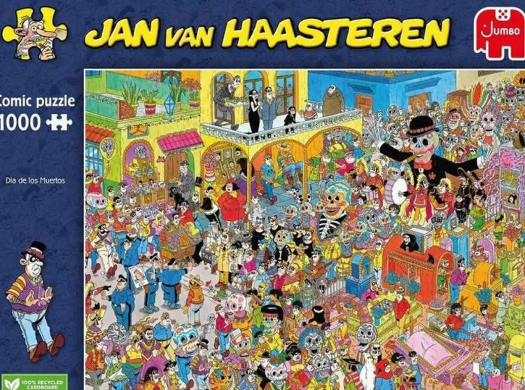 Jumbo Humour*Jan Van Haasteren - Dia De Los Muertos - 1000 Piece Jigsaw Puzzle