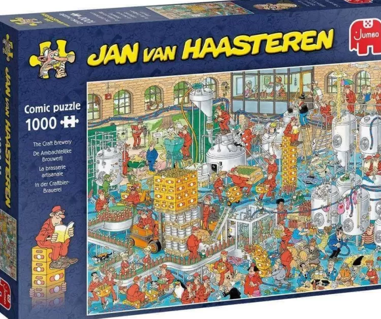 Jumbo Humour*Jan Van Haasteren - The Craft Brewery - 1000 Piece Jigsaw Puzzle