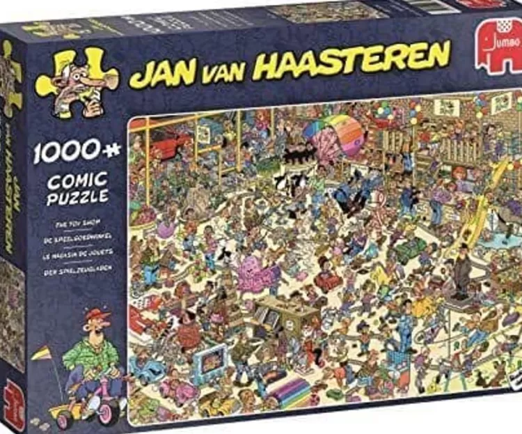 Jumbo Humour*Jan Van Haasteren - The Toyshop - 1000 Piece Jigsaw Puzzle