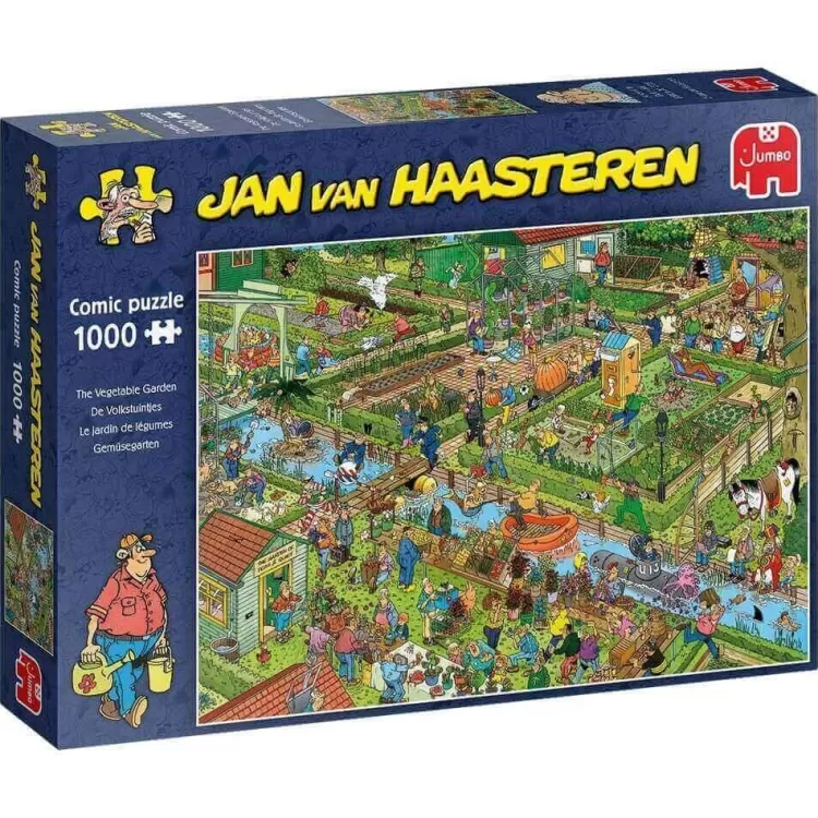 Jumbo Humour*Jan Van Haasteren - The Vegetable Garden - 1000 Piece Jigsaw Puzzle