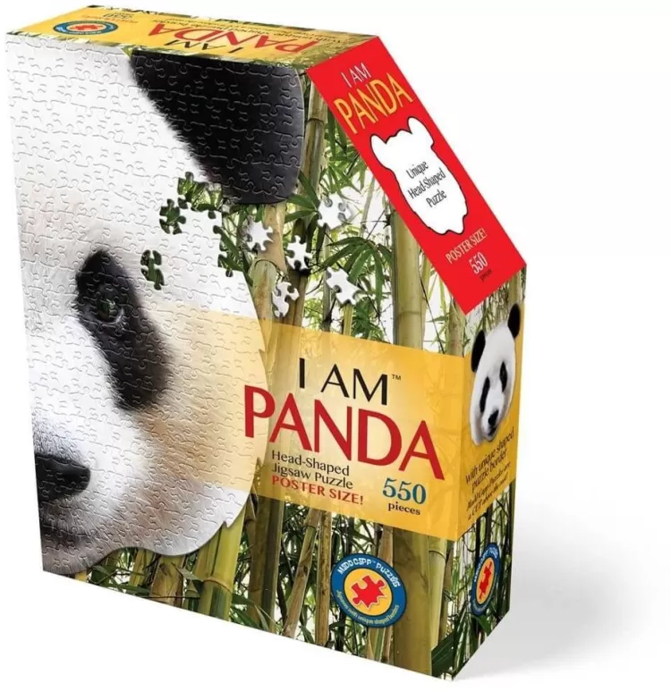 Madd Capp Animals & Wildlife* - I Am Panda - 550 Piece Jigsaw Puzzle