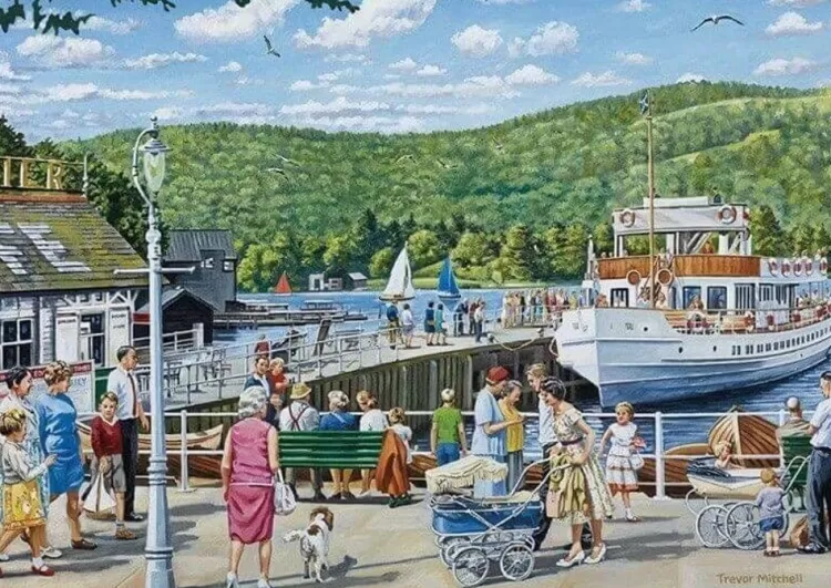 Otter House Locations & Buildings* - Bowness Windermere - 1000 Piece Jigsaw Puzzle