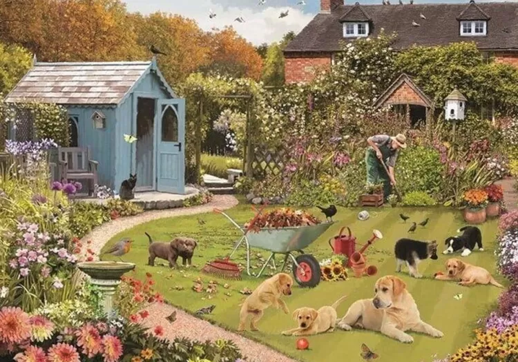 Otter House Flowers & Gardens* - Garden Fun - 500Xl Pieces