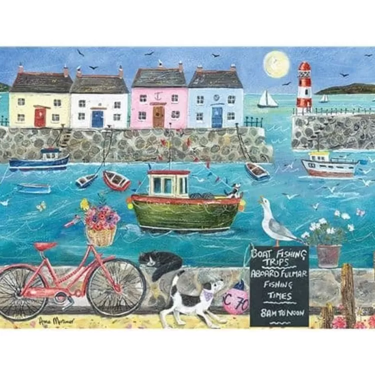 Otter House Locations & Buildings* - Harbour Side - 1000 Piece Jigsaw Puzzle