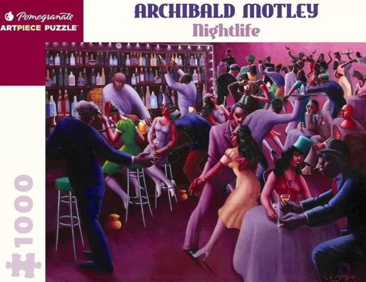 Pomegranate Pastimes* - Archibald Motley - Nightlife - 1000 Piece Jigsaw Puzzle