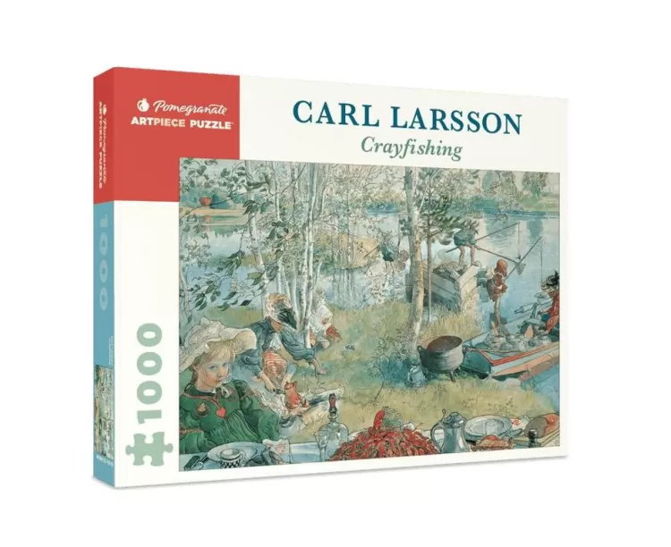 Pomegranate Pastimes* - Carl Larsson - Cray Fishing - 1000 Piece Jigsaw Puzzle