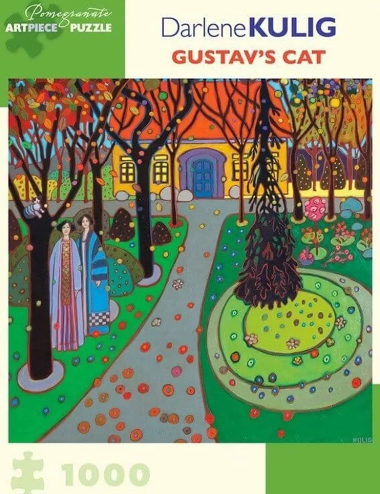 Pomegranate Art* - Darlene Kulig - Gustav'S Cat - 1000 Piece Jigsaw Puzzle