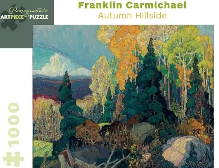 Pomegranate Art* - Franklin Carmichael - Autumn Hillside - 1000 Piece Jigsaw Puzzle