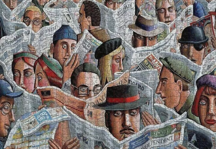 Pomegranate Pastimes* - Pj Crook - Tuesday - 1000 Piece Jigsaw Puzzle