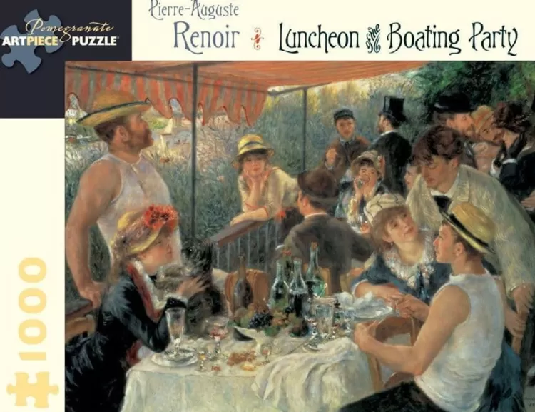 Pomegranate Pastimes* - Renoir - Luncheon Of The Boating Party - 1000 Piece Jigsaw Puzzle