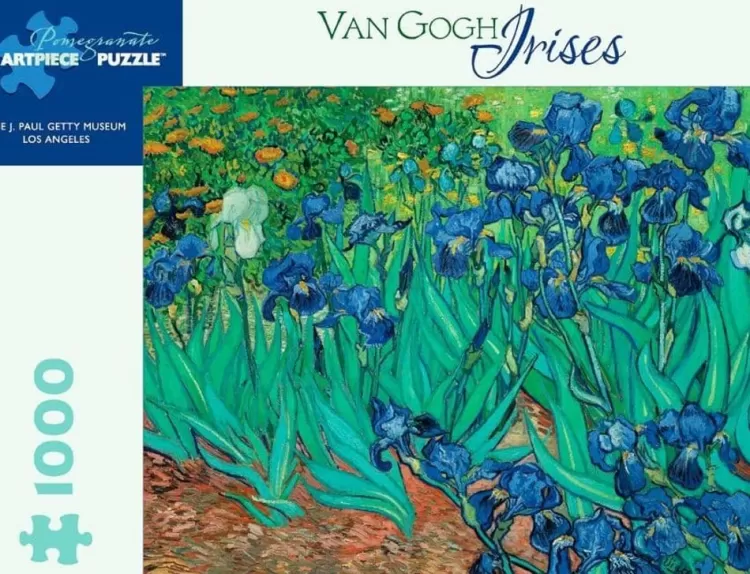 Pomegranate Flowers & Gardens* - Van Gogh - Irises - 1000 Piece Jigsaw Puzzle