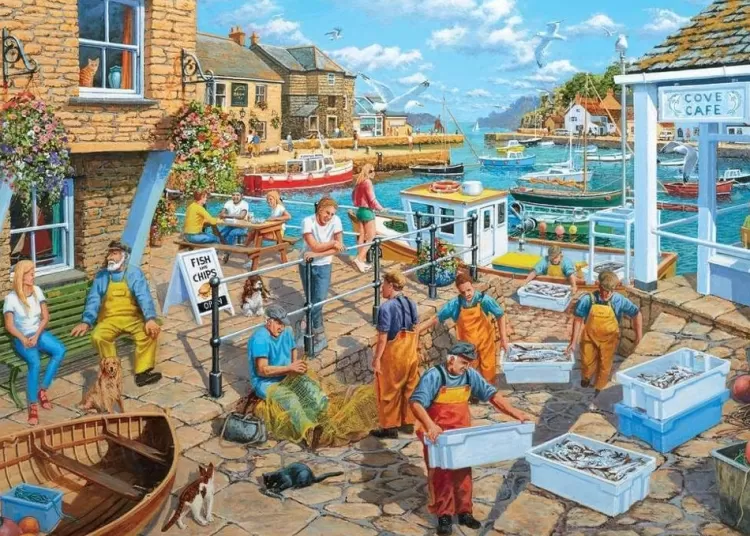 Ravensburger Pastimes* - A Fisherman'S Life - 1000 Piece Jigsaw Puzzle