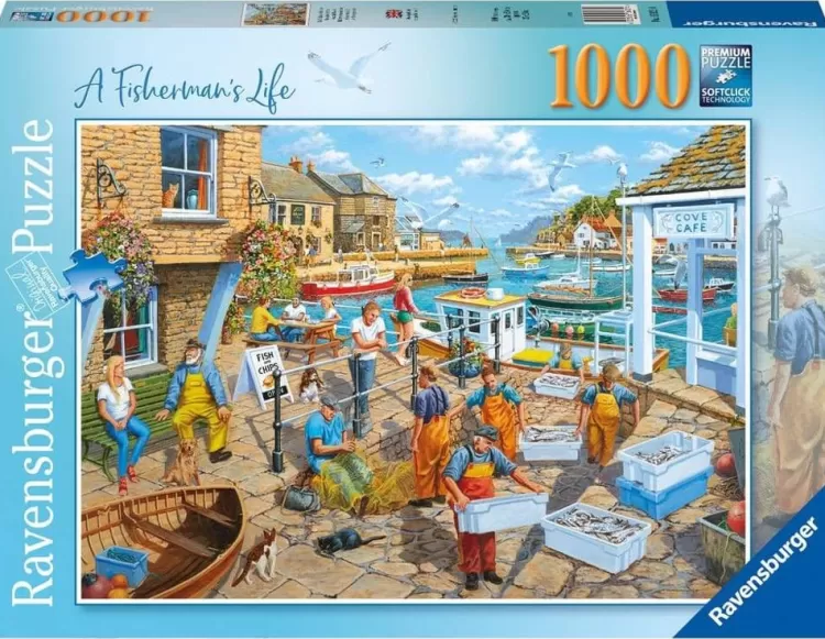 Ravensburger Pastimes* - A Fisherman'S Life - 1000 Piece Jigsaw Puzzle