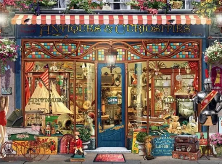 Ravensburger Pastimes* - Antiques & Curiosities - 500 Piece Jigsaw Puzzle