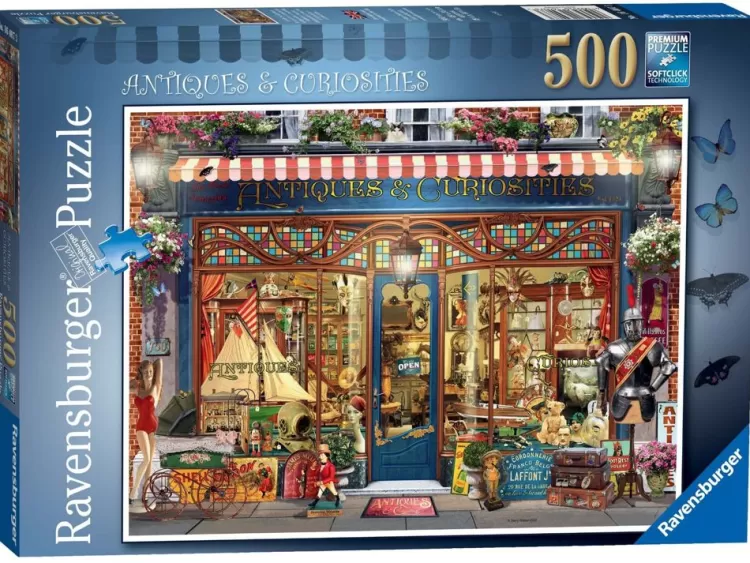 Ravensburger Pastimes* - Antiques & Curiosities - 500 Piece Jigsaw Puzzle