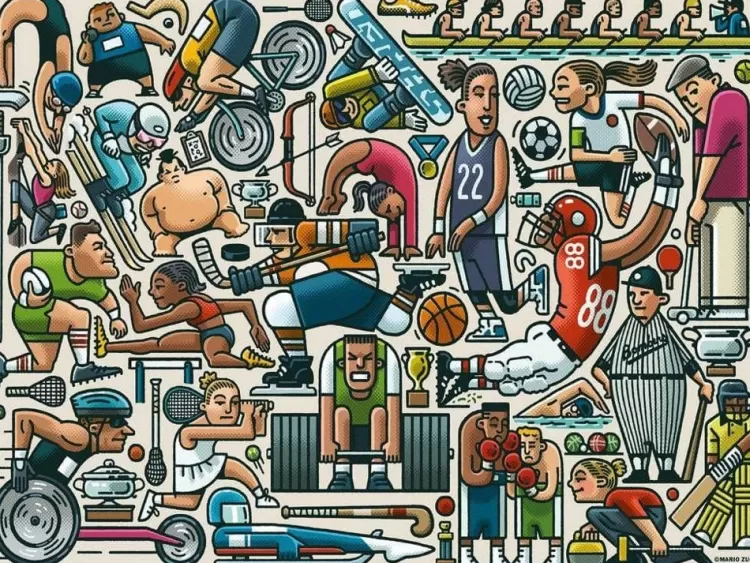 Ravensburger Pastimes* - Athletic Fit - 750Xl Piece Jigsaw Puzzle