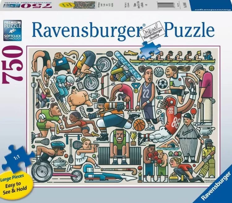 Ravensburger Pastimes* - Athletic Fit - 750Xl Piece Jigsaw Puzzle