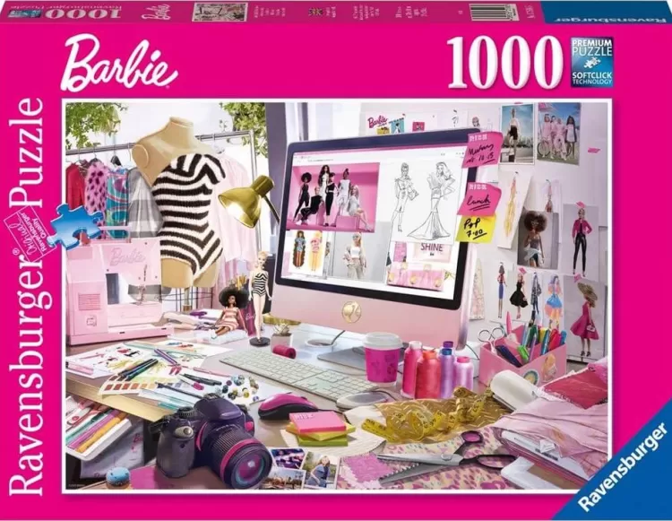 Ravensburger Sound & Screen* - Barbie Fashion Icon - 1000 Piece Jigsaw Puzzle