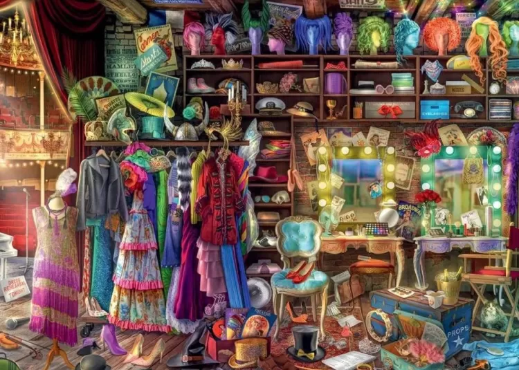 Ravensburger Pastimes* - Behind The Scenes - 1000 Piece Jigsaw Puzzle