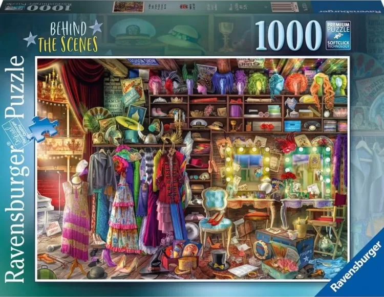 Ravensburger Pastimes* - Behind The Scenes - 1000 Piece Jigsaw Puzzle