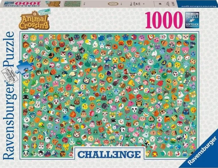 Ravensburger Sound & Screen* - Challenge - Animal Crossing - 1000 Piece Jigsaw Puzzle