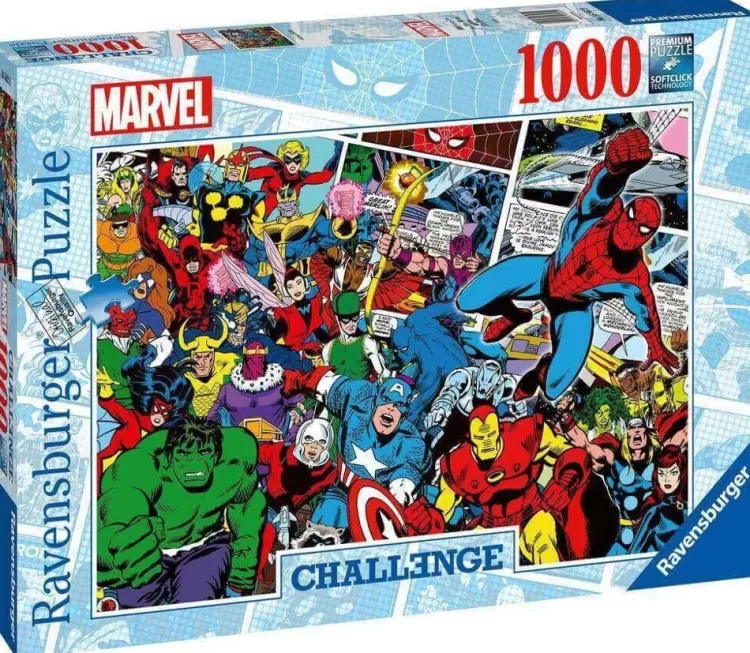 Ravensburger Sound & Screen* - Challenge - Marvel - 1000 Piece Jigsaw Puzzle