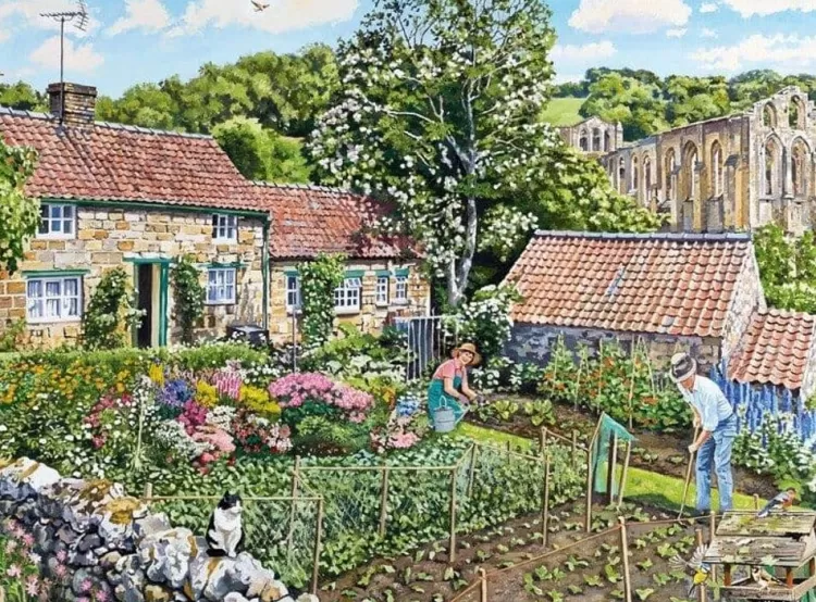 Ravensburger Yorkshire* - Cosy Cottages - North Yorkshire - 2 X 500 Piece Jigsaw Puzzle