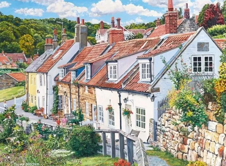 Ravensburger Yorkshire* - Cosy Cottages - North Yorkshire - 2 X 500 Piece Jigsaw Puzzle