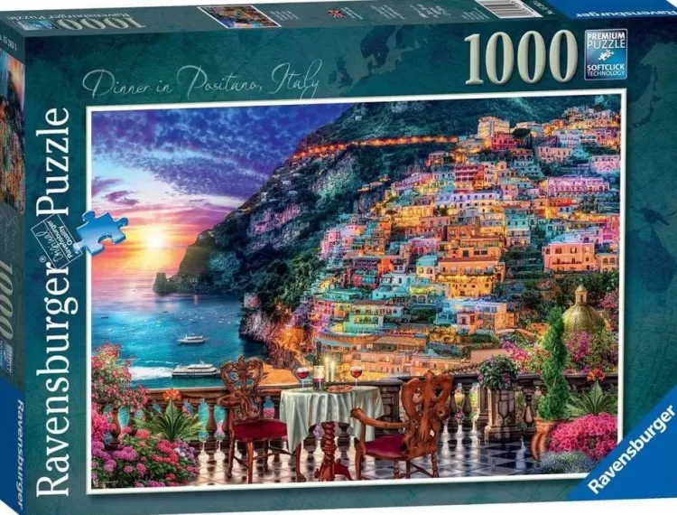 Ravensburger Locations & Buildings* - Dinner In Positano - 1000 Piece Jigsaw Puzzle