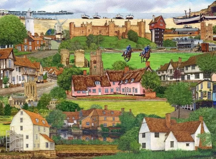 Ravensburger Locations & Buildings* - Escape To Suffolk - 500 Piece Jigsaw Puzzle