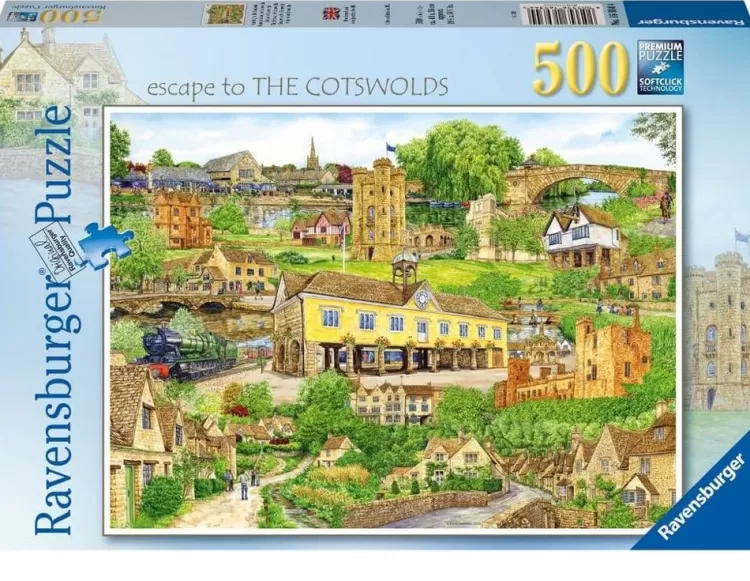 Ravensburger Locations & Buildings* - Escape To The Cotswold - 500 Piece Jigsaw Puzzle