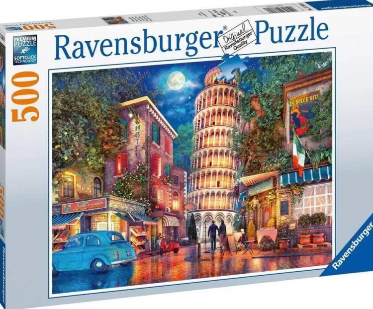 Ravensburger Locations & Buildings* - Evening In Pisa - 500 Piece Jigsaw Puzzle