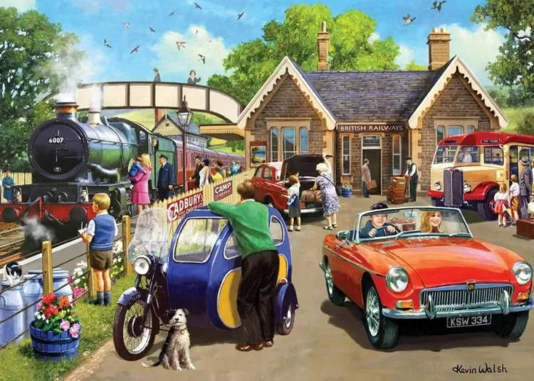 Ravensburger Pastimes* - Leisure Days No 6 Days Out - 1000 Piece Jigsaw Puzzle