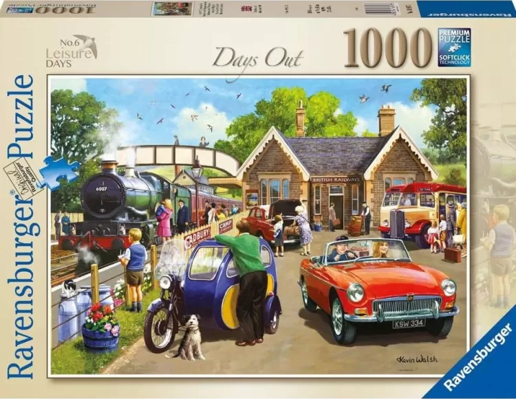 Ravensburger Pastimes* - Leisure Days No 6 Days Out - 1000 Piece Jigsaw Puzzle