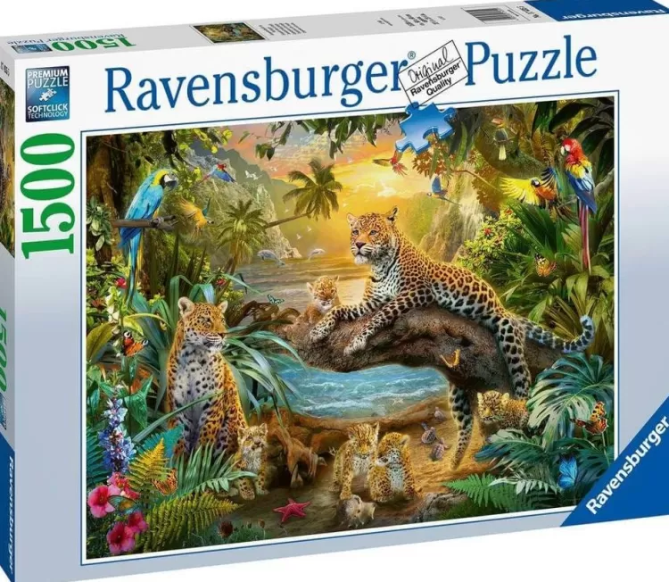 Ravensburger Animals & Wildlife* - Leopards In The Jungle - 1500 Piece Jigsaw Puzzle