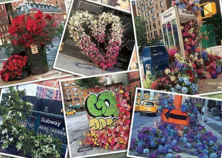 Ravensburger Locations & Buildings* - Nyc Flower Flash - 1000 Piece Jigsaw Puzzle